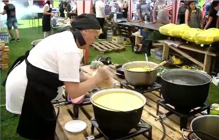 Рыбный фестиваль, но без живой рыбы, прошёл в селе Ниморень, Яловенского района.