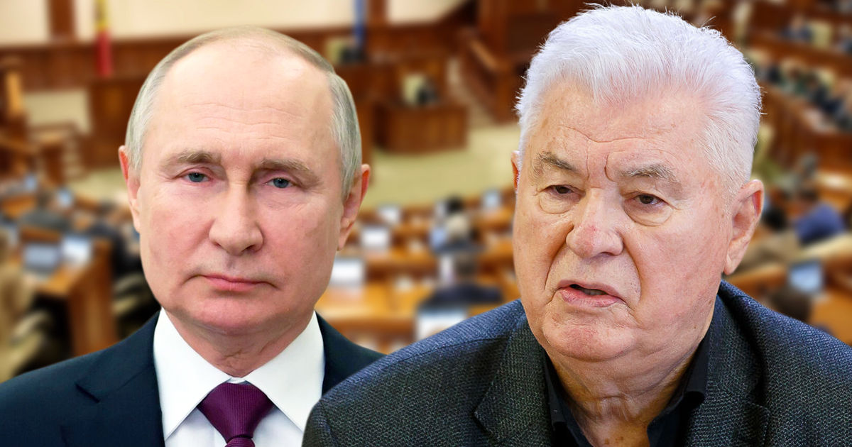 Воронин о запрете на въезд Путину: Документально нигде подтверждений нет. Коллаж: Point.md
