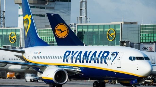 Compania Ryanair va anula 40-50 de curse zilnic, în săptămânile ce urmează. Foto: afp.com