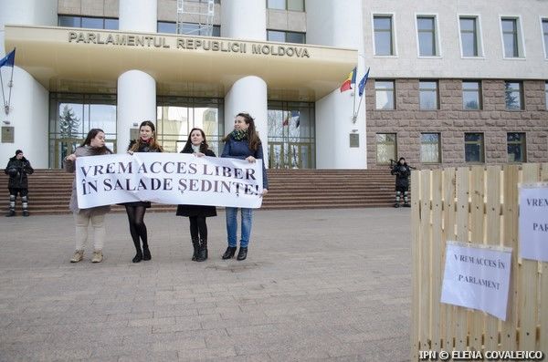 Jurnaliştii cer acces liber la şedinţe, Foto: ipn.md\Elena Covalenco