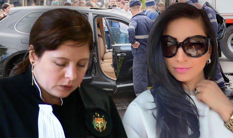 Судья Наталья Клевады и Светлана Унгуряну.