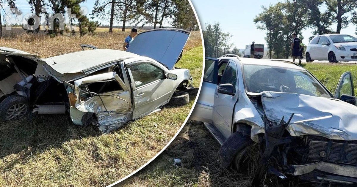 Două mașini s-au tamponat în raionul Sângerei: Sunt victime.