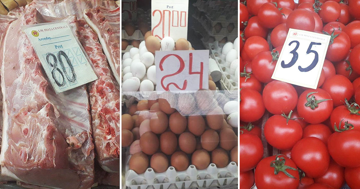 Овощи и мясо доступны далеко не всем: обзор цен на Центральном рынке столицы. Коллаж: Point.md