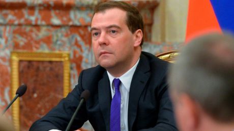 Dmitri Medvedev l-a felicitat pe Pavel Filip cu ocazia învestirii în funcția de premier al Moldovei. Foto: delfi.ee