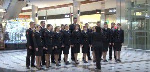 Polițiștii moldoveni cîntă în moll. Foto: infomoldova.net