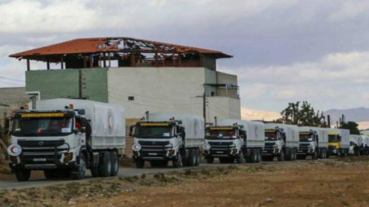Ce s-a întâmplat cu un convoi umanitar la un punct de control