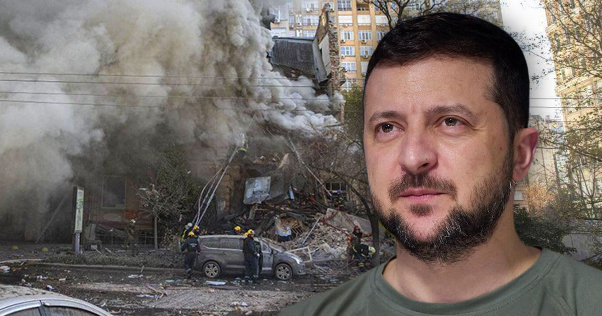 Зеленский об ударах по Киеву и другим городам Украины: "Нас не сломать".