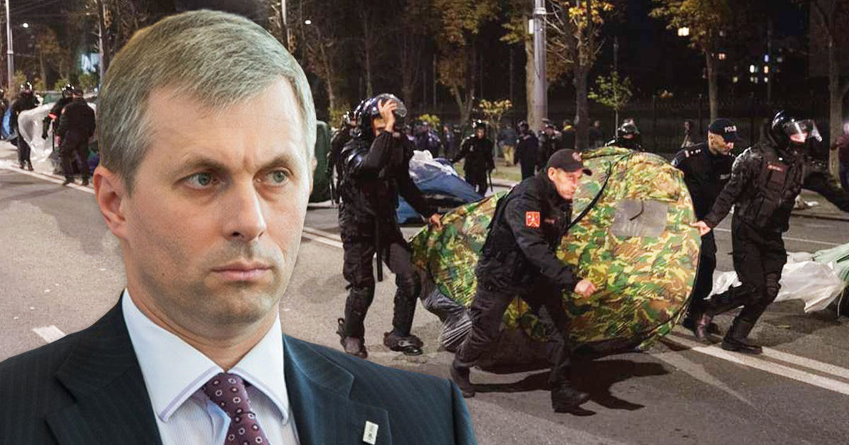 Грибинча: Сомневаюсь, что были соблюдены требования для разгона протеста. Коллаж: Point.md