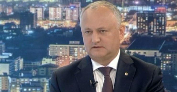 Президент Республики Молдова Игорь Додон. 