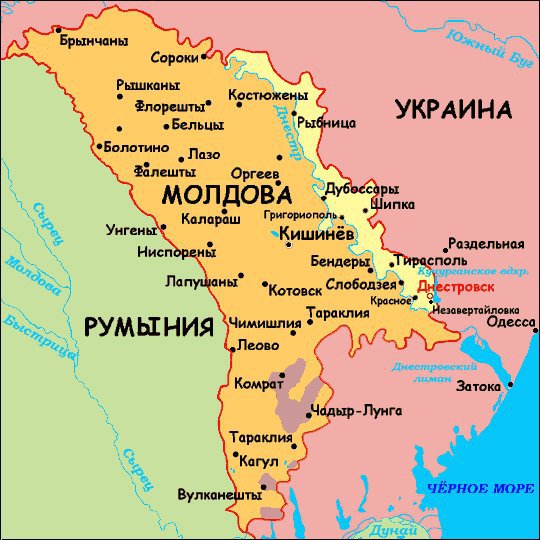 Приднестровью грозит попадание в полную зависимость от Кишинева и Бухареста.   Фото: topwar.ru