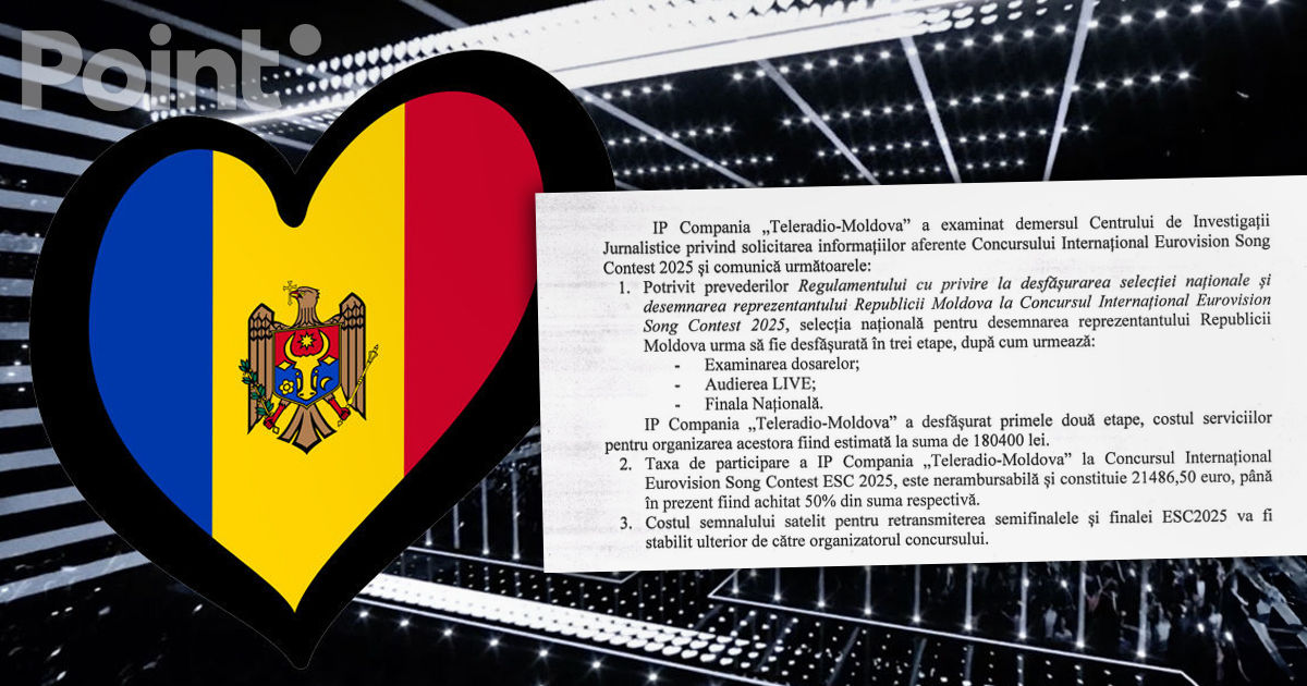 Moldova a pierdut sute de mii de lei după ce s-a retras din concursul Eurovision 2025.