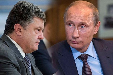 Путин заявил, что обсудил с Порошенко судьбу Вышинского‍.