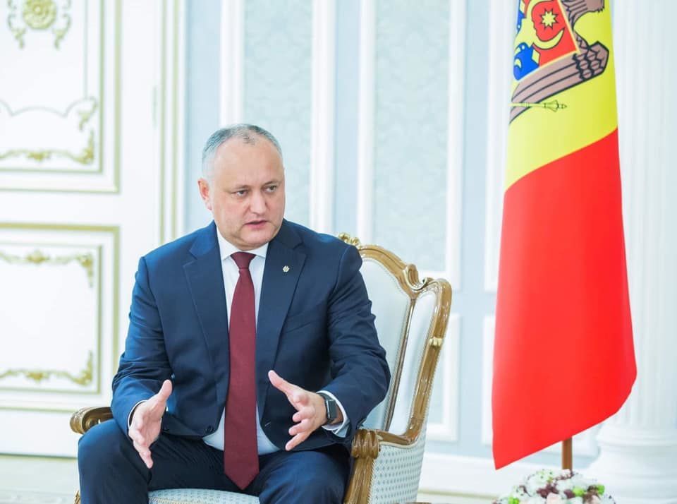 Президент Республики Молдова Игорь Додон.