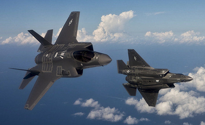 США впервые разместили на Ближнем Востоке новейшие бомбардировщики F-35A.