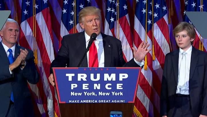Избранный президент США Дональд Трамп.