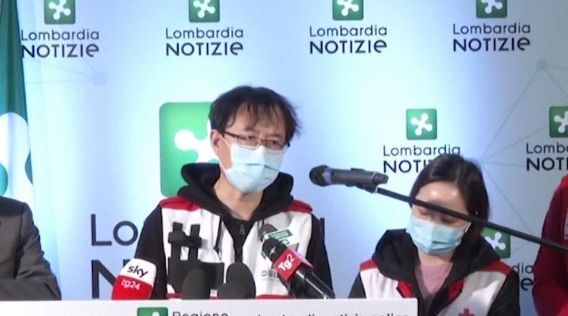 Глава делегации китайского Красного Креста критикует действия Италии.