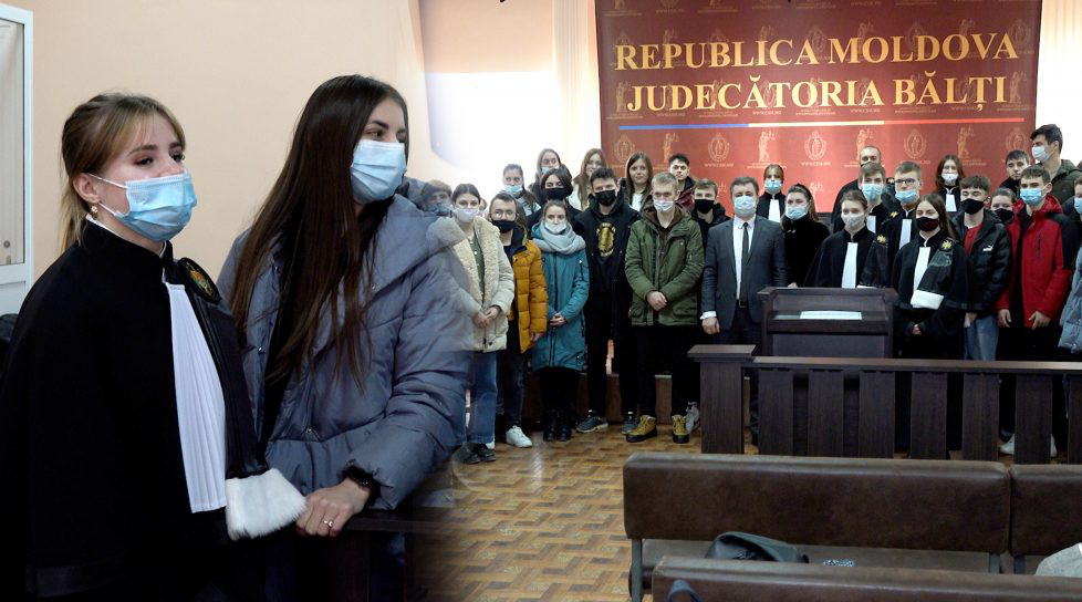 В Бельцком суде прошёл день открытых дверей.