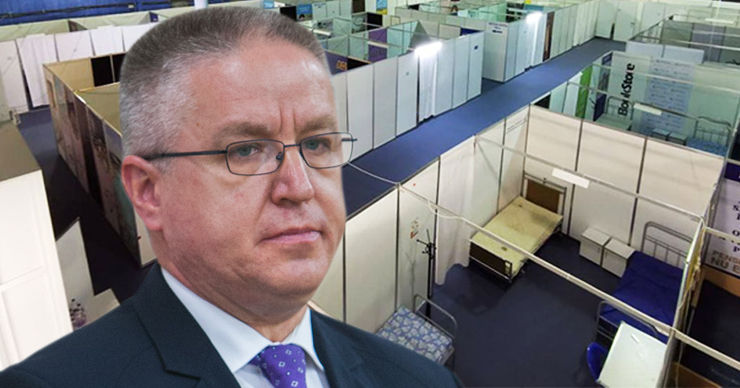 Гылкэ о требовании Moldexpo возместить ущерб: За счет внешней помощи на беженцев. Коллаж: Point.md