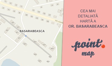 Oraşul Basarabeasca pe Point Map.