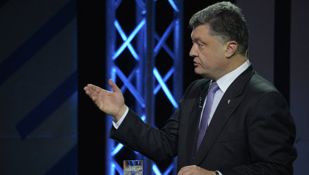 Петр Порошенко поблагодарил украинцев за голосование и высокую явку.
