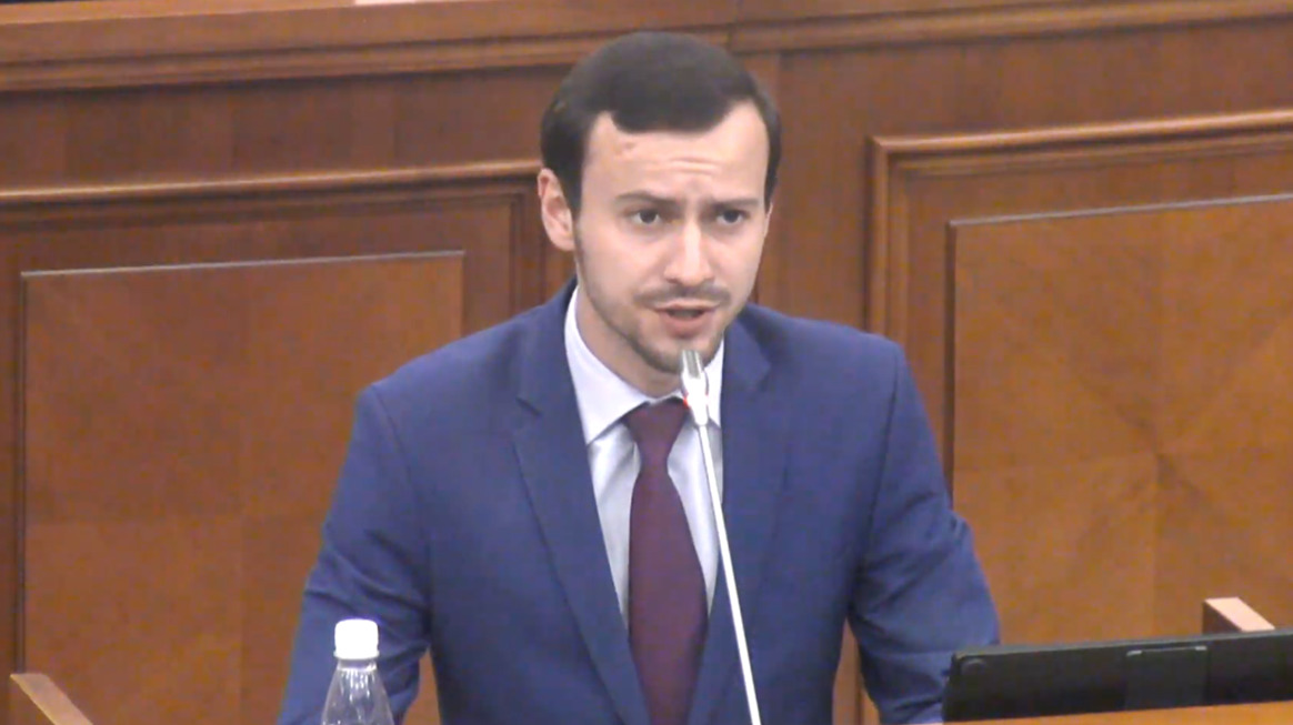 Депутат Платформы DA Дину Плынгэу. 