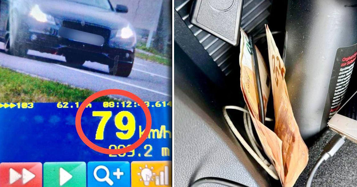 Un șofer cu permis fals a depășit limita de viteză și a încercat să mituiască polițiștii.