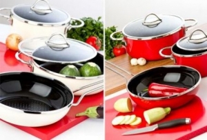 Sunt preferate cele care sunt confecționate din ceramică, teflon, sticlă și oțel inoxidabil alimentar.