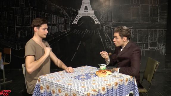 Actorul Cătălin Lungu se lansează în politică. Sfaturi de la Voronin. Foto: captură video