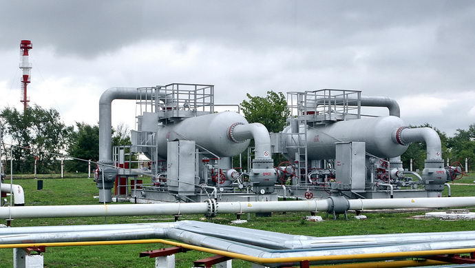 С начала января из хранилищ было отобрано 1,17 млрд кубометров газа. Фото: slavgaz.dn.ua