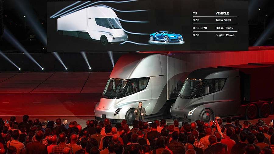 Tesla приступила к сборке грузовиков Semi.
