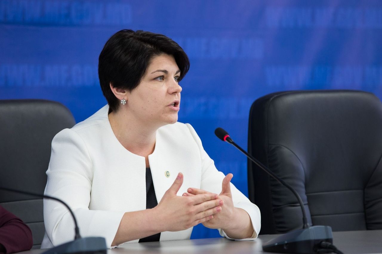 Премьер-министр Молдовы Наталья Гаврилица.