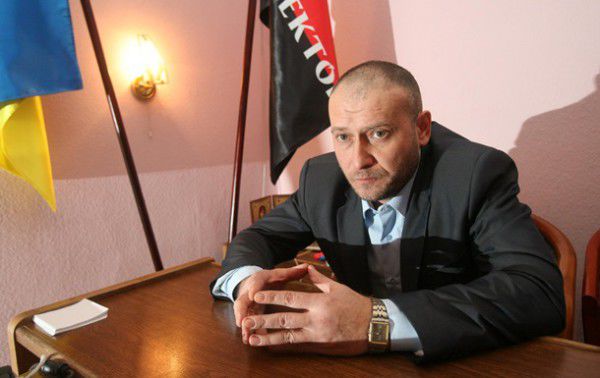 Лидер «Правого сектора» Дмитрий Ярош.
