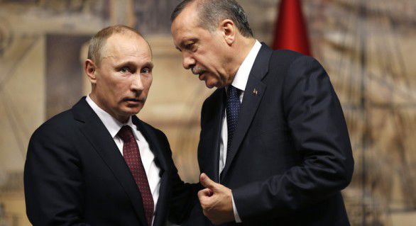 Putin îl descria pe omologul sau turc, Recep Erdogan, ca pe „un om puternic”.