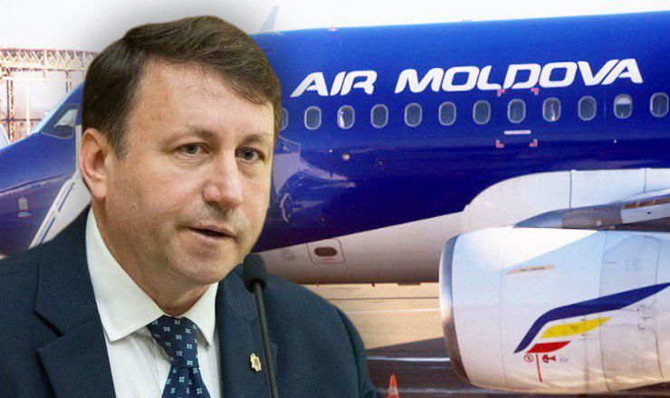 Мунтяну: После приватизации Air Moldova долги компании увеличились.