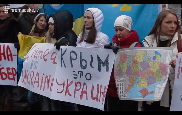 На Майдане пройдет Народное Вече. Фото: кадр видео Громадське ТБ