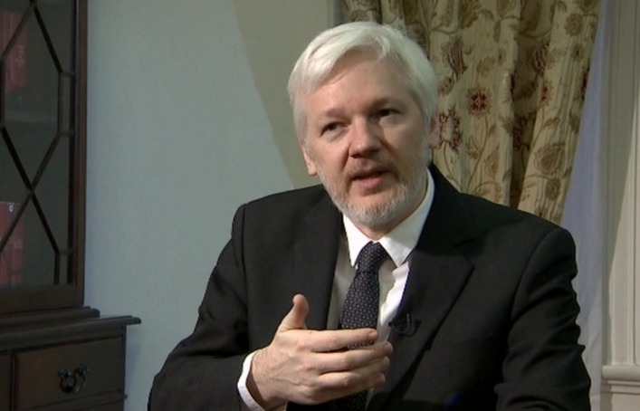 Основатель сайта WikiLeaks Джулиан Ассанж.
