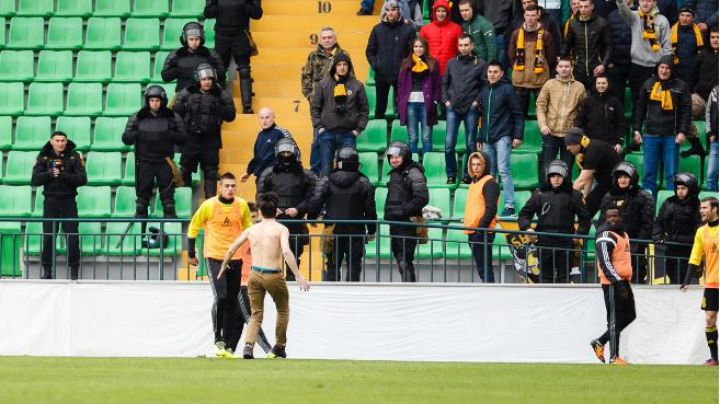 Zimbru Chişinău a fost amendată cu 2 mii de lei din cauza fanilor. 