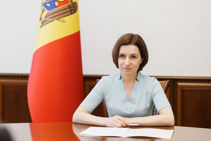 Санду встретилась с президентом Всемирного конгресса украинцев.