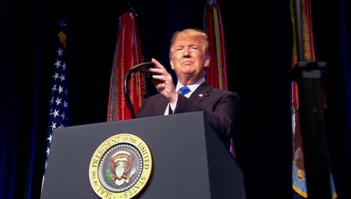 Президент США Дональд Трамп. 