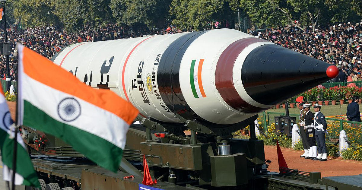 India a testat racheta balistică Agni-5, capabilă să transporte o încărcătură nucleară.