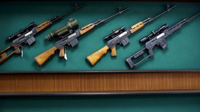 Директор завода Zastava Arms Милойко Брзакович рассказал, что автоматы M70 были произведены именно на этом заводе.