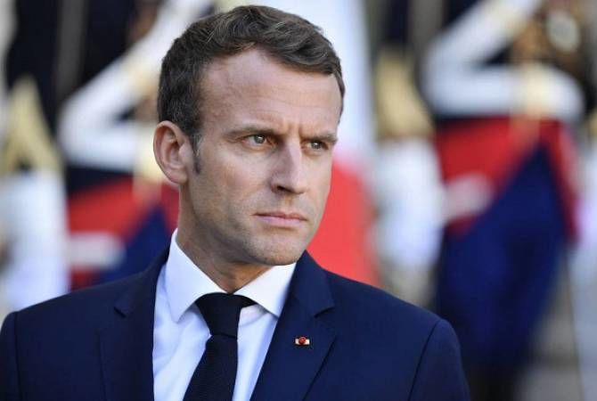 Президент Франции Эммануэль Макрон.