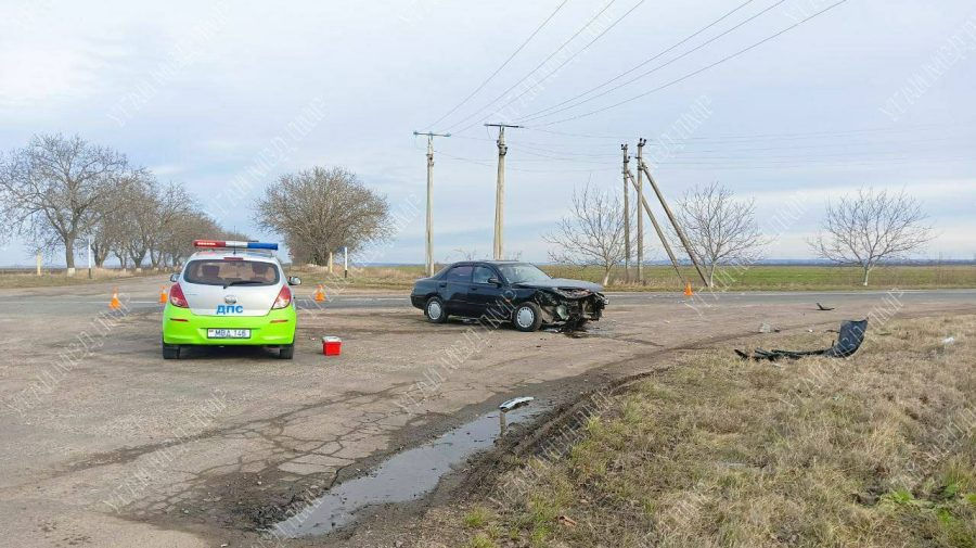 ДТП произошло в Дубоссарах: Водитель не уступил дорогу.