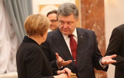 Порошенко и Меркель проведут встречу/