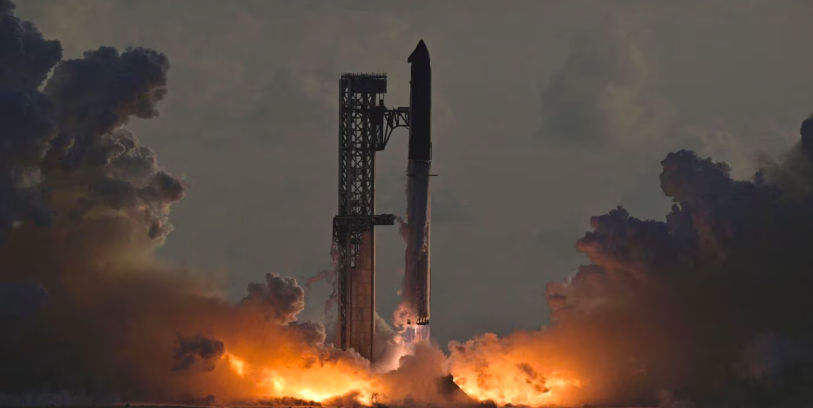 SpaceX сократила длительность тестового полета Starship из-за отказа двигателя.