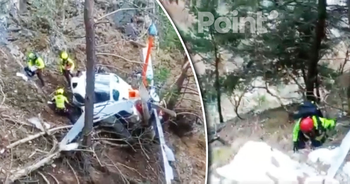 Un elicopter s-a prăbușit în Italia: Trei persoane au fost rănite, iar una a murit.