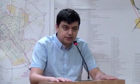 Муниципальный советник от фракции ПСРМ Гайк Вартанян.