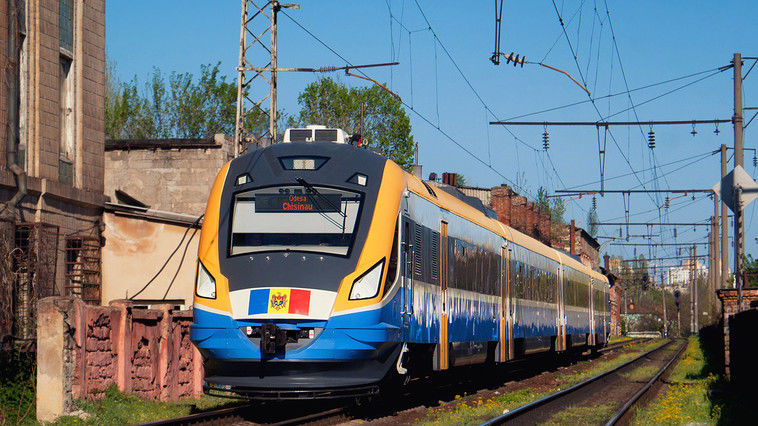Călătorie mai rapidă: Pe cursa Chișinău-Odesa circulă tren modern