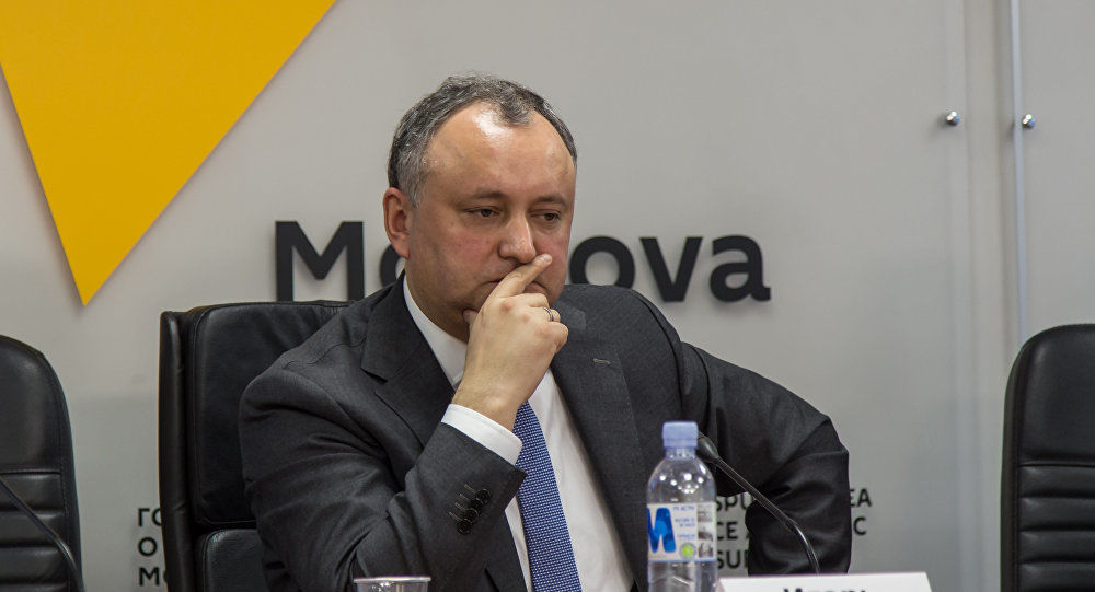 Igor Dodon a dat asigurări că fondurile PSRM sunt colectate legal, iar cheltuielile sunt transparente. Foto: sputnik.md