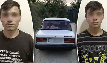 Au furat un automobil şi l-au abandonat, după ce au fost urmăriţi de poliţişti